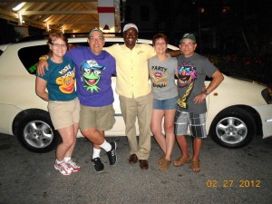 With guests at Royal Decameron Jamaica