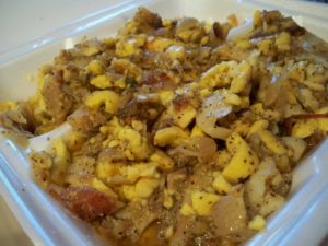 Ackee-saltfish